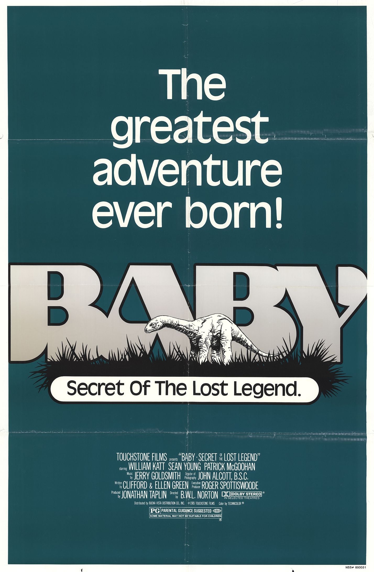 Baby: Secret of the Lost Legend - Cover