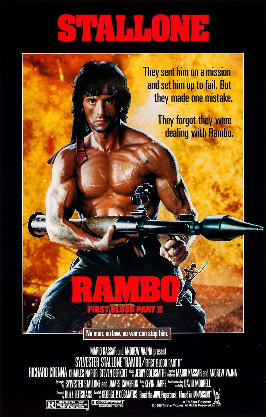 Rambo: First Blood Part II - Cover