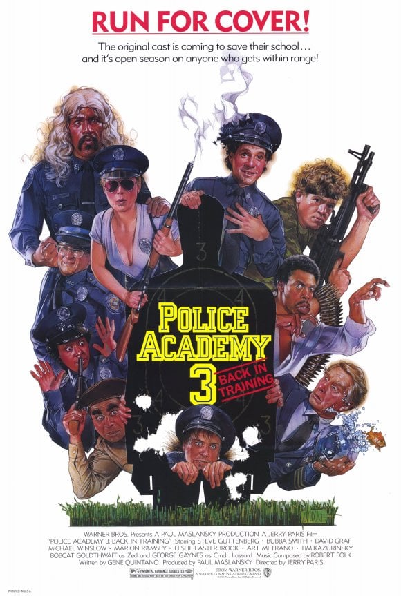 Police Academy 3: Back in Training - Cover