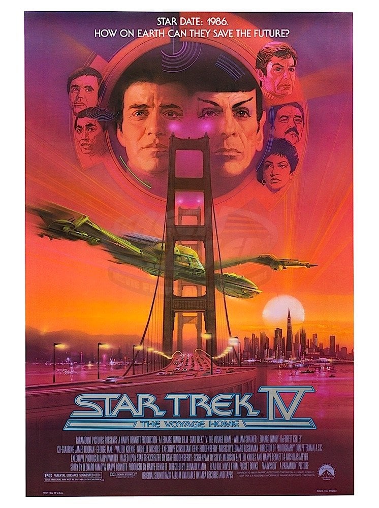 Star Trek IV: The Voyage Home - Cover