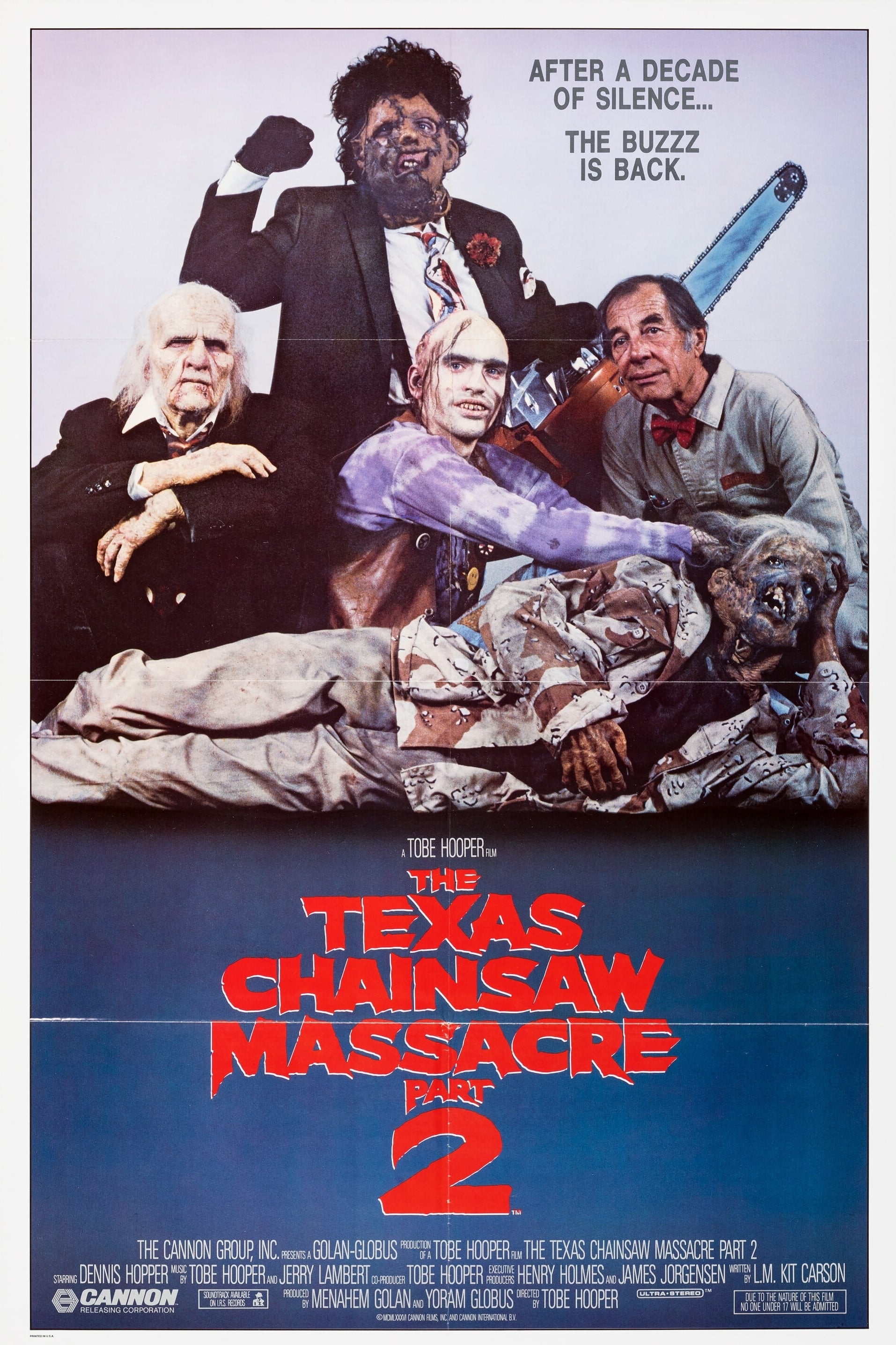 The Texas Chainsaw Massacre 2 - Cover