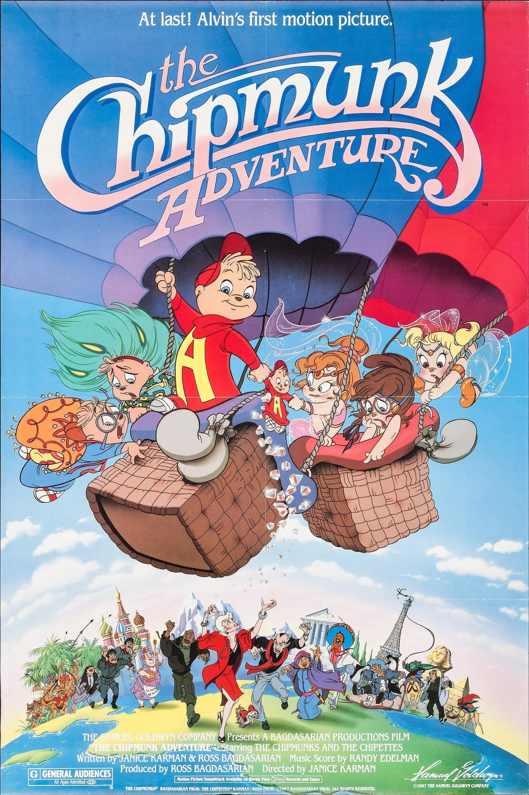 The Chipmunk Adventure - Cover