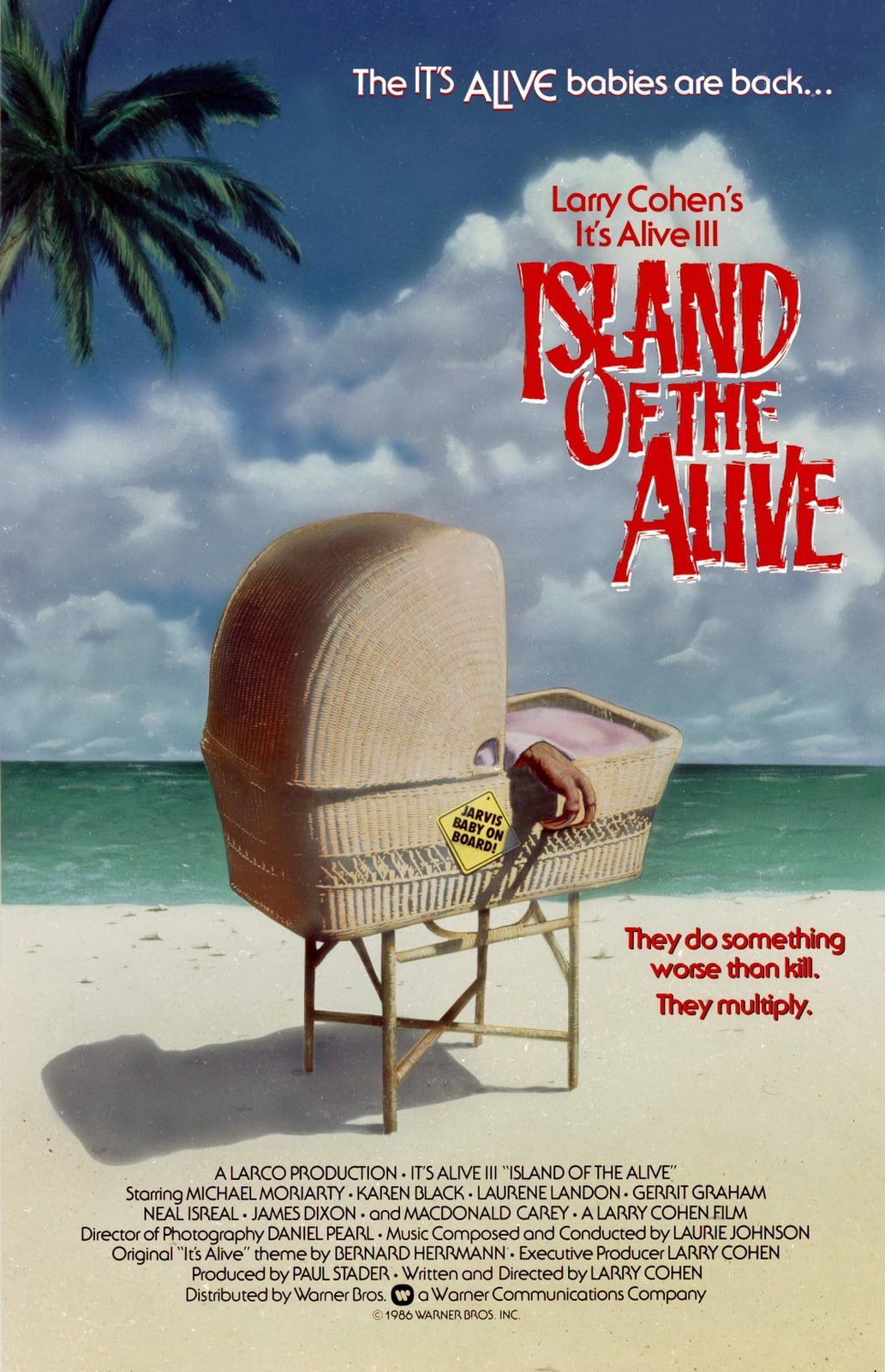 It's Alive III: Island of the Alive - Cover