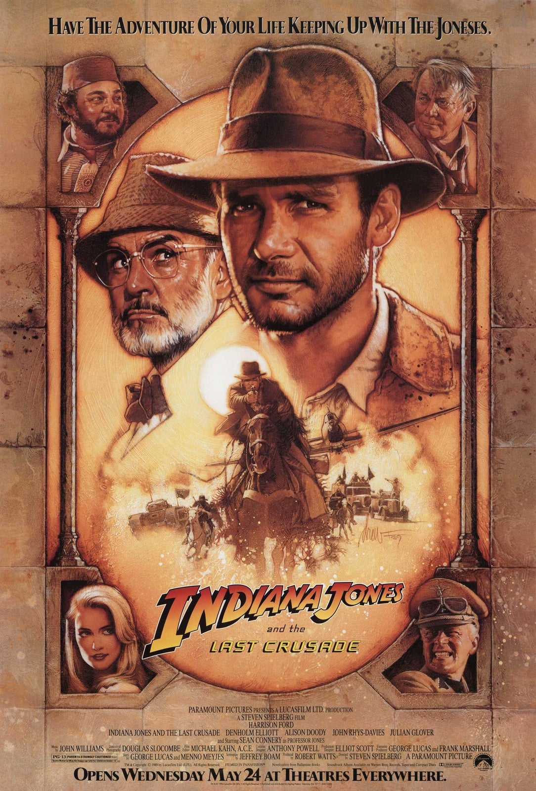 Indiana Jones and the Last Crusade - Cover
