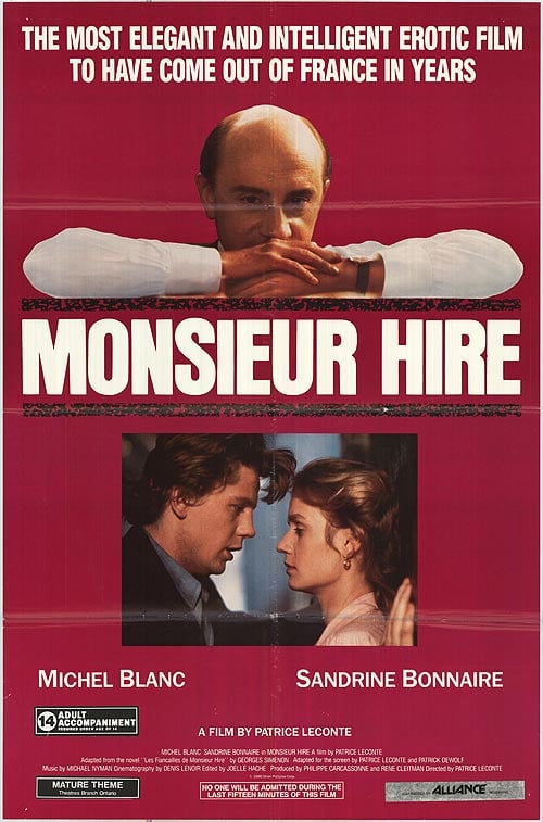 Monsieur Hire - Cover