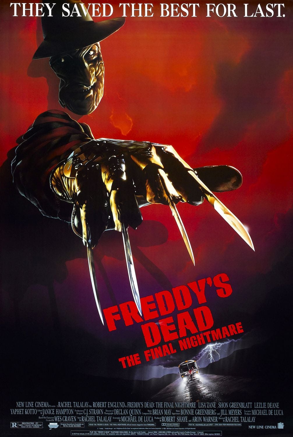 Freddy's Dead: The Final Nightmare - Cover