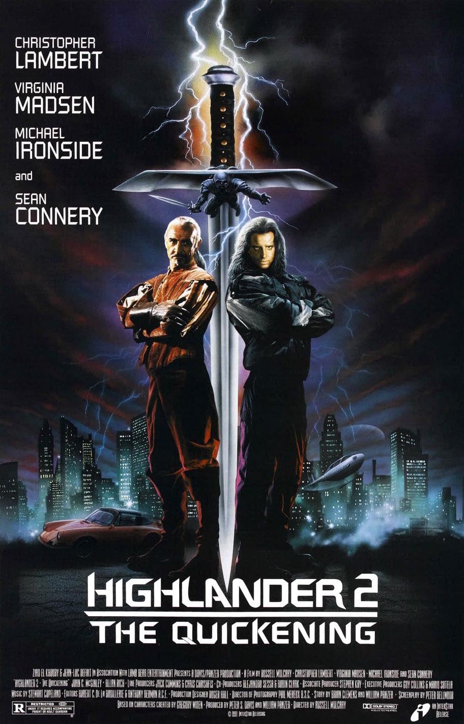 Highlander II: The Quickening - Cover