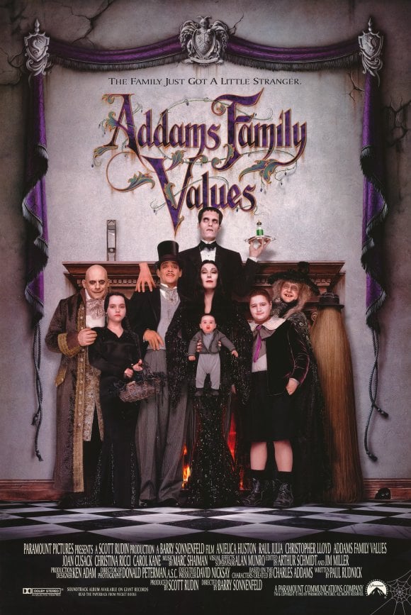 Addams Family Values - Cover