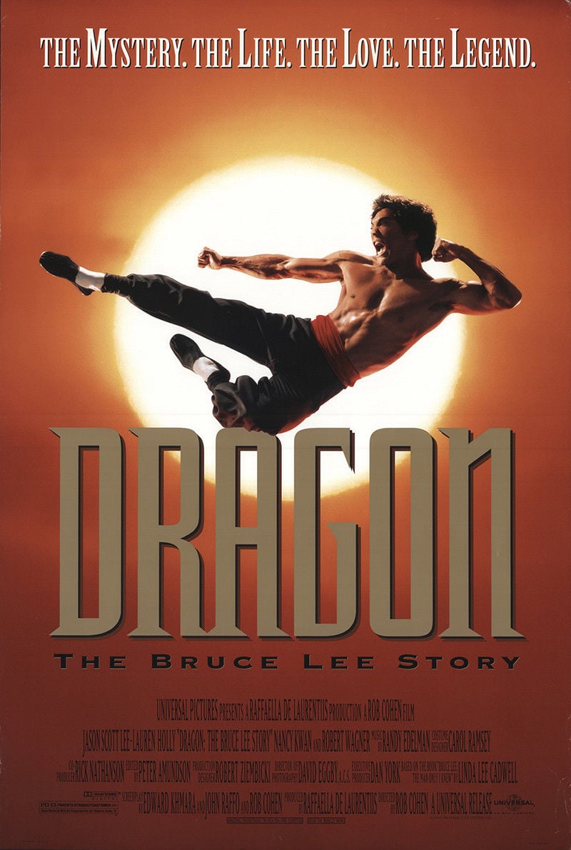Dragon: The Bruce Lee Story - Cover