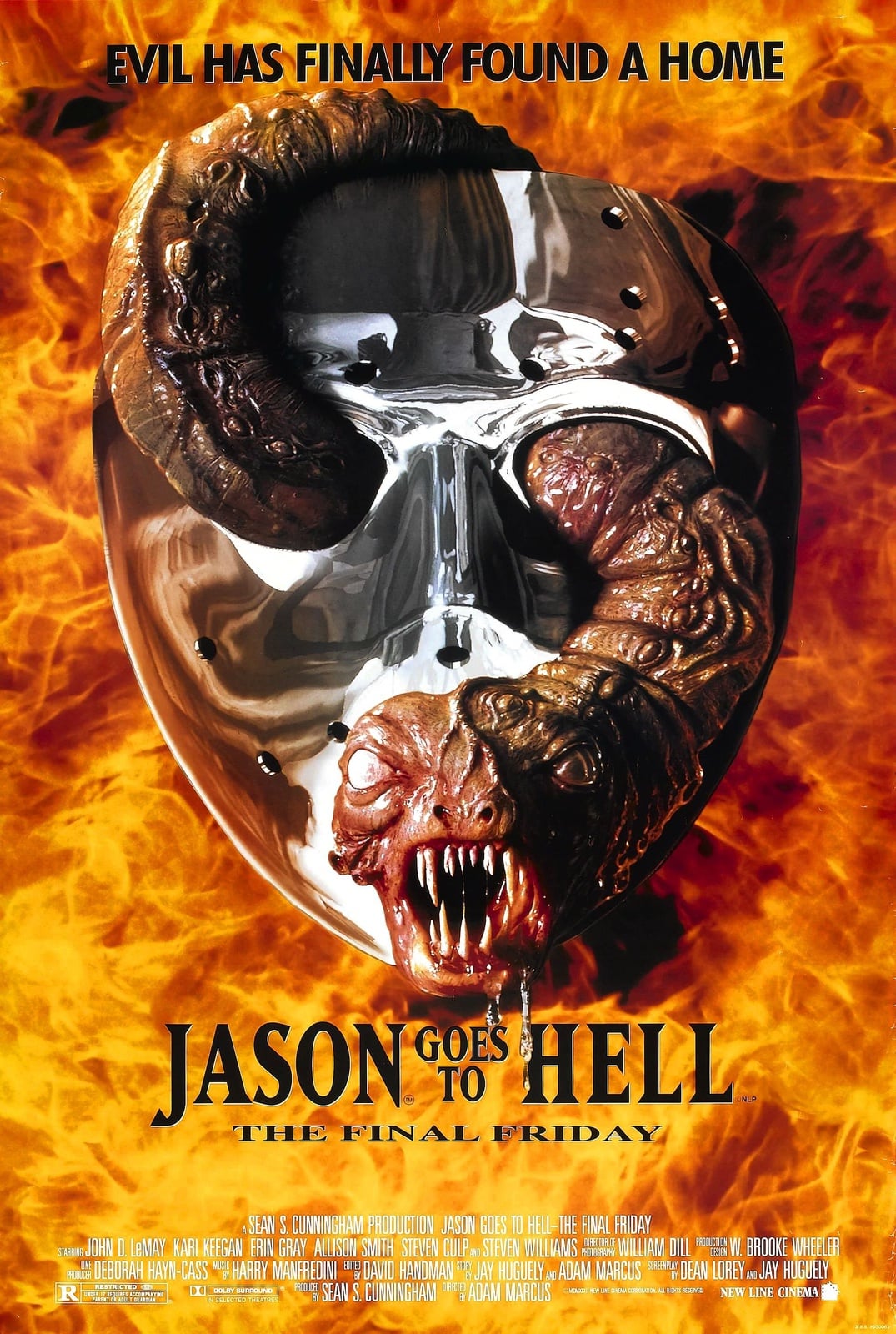 Jason Goes to Hell: The Final Friday - Cover