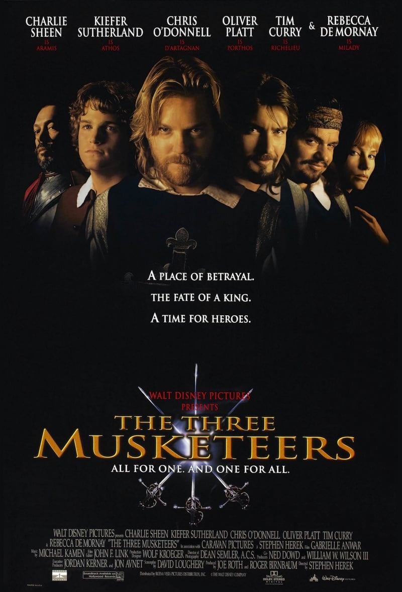The Three Musketeers - Cover