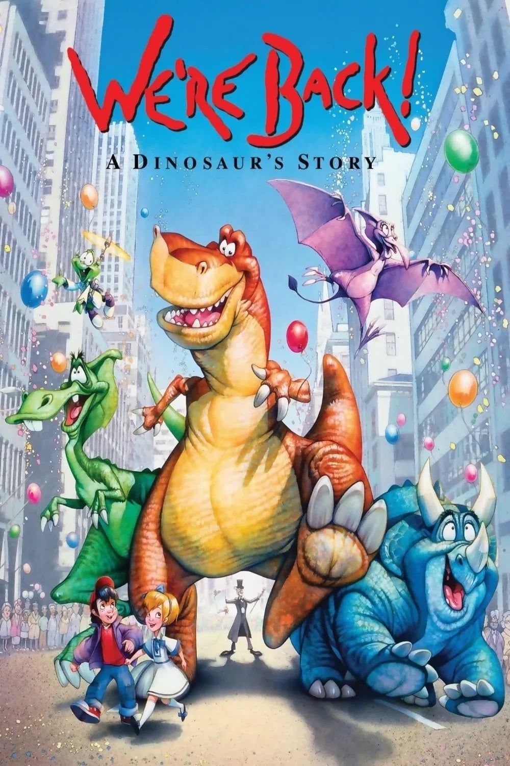 We're Back! A Dinosaur's Story - Cover