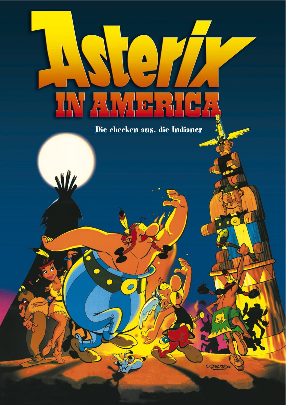 Asterix Conquers America - Cover
