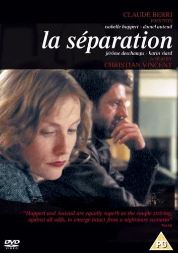 La Séparation - Cover