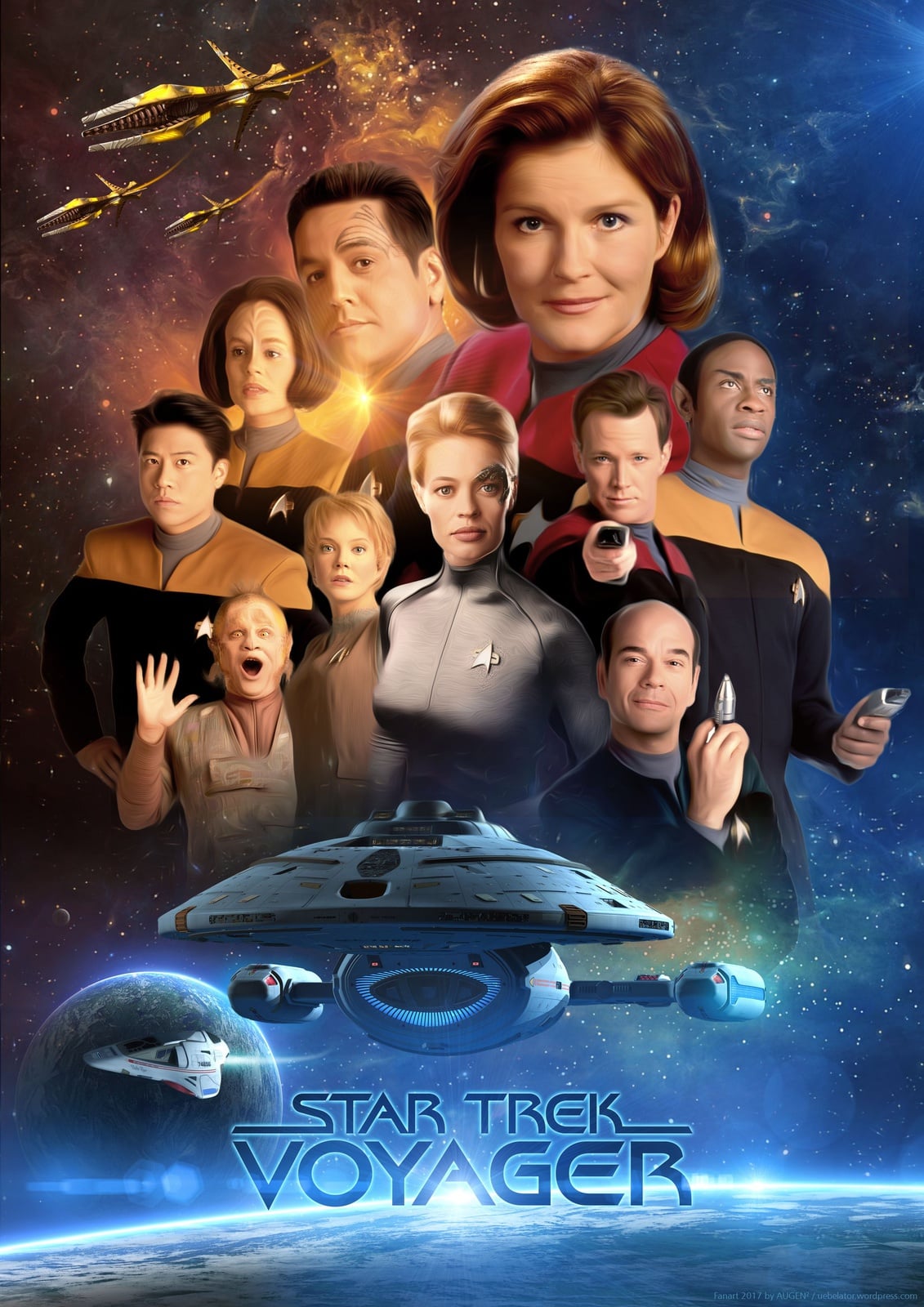 Star Trek: Voyager - Cover