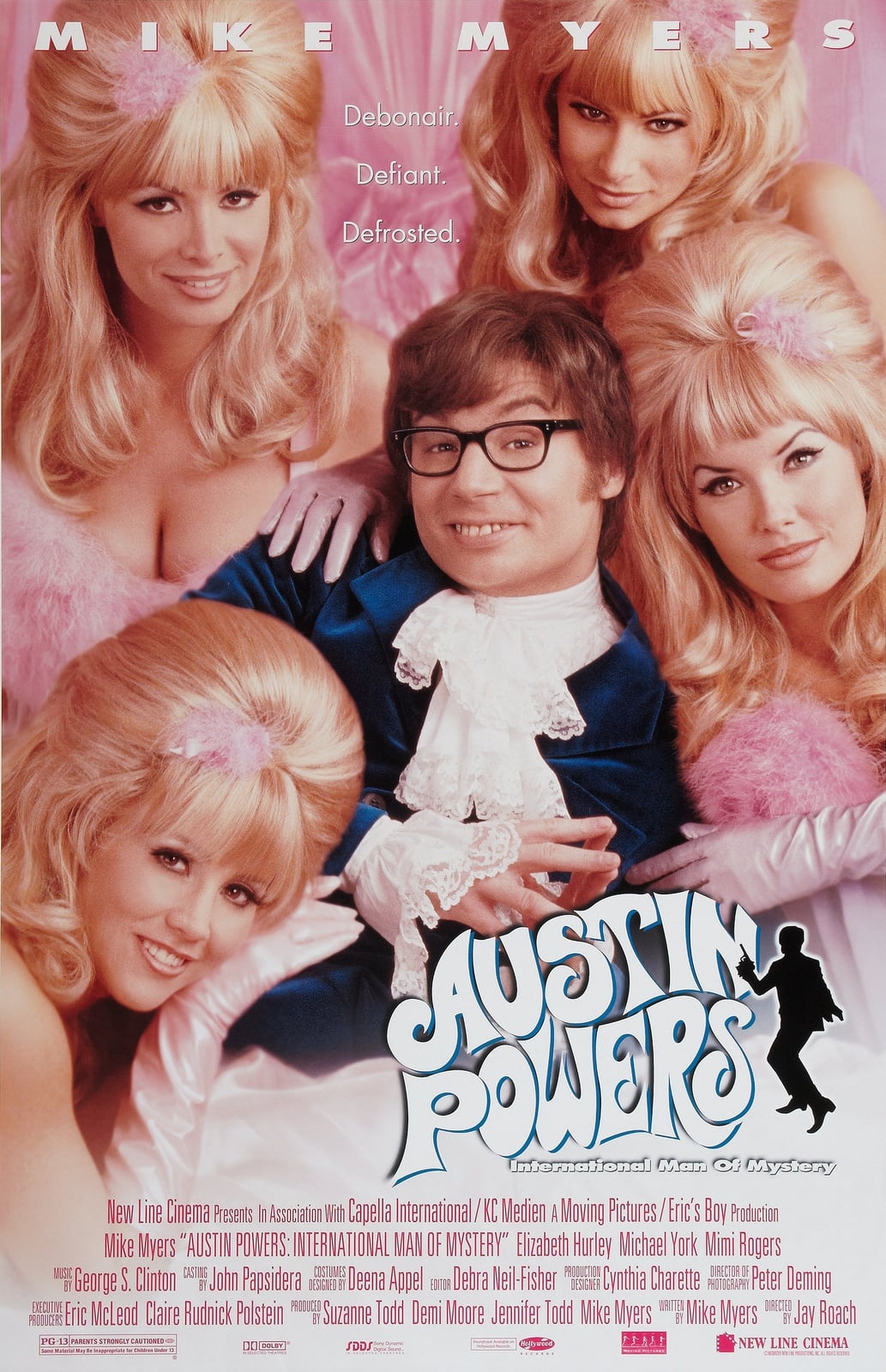 Austin Powers: International Man of Mystery - Cover