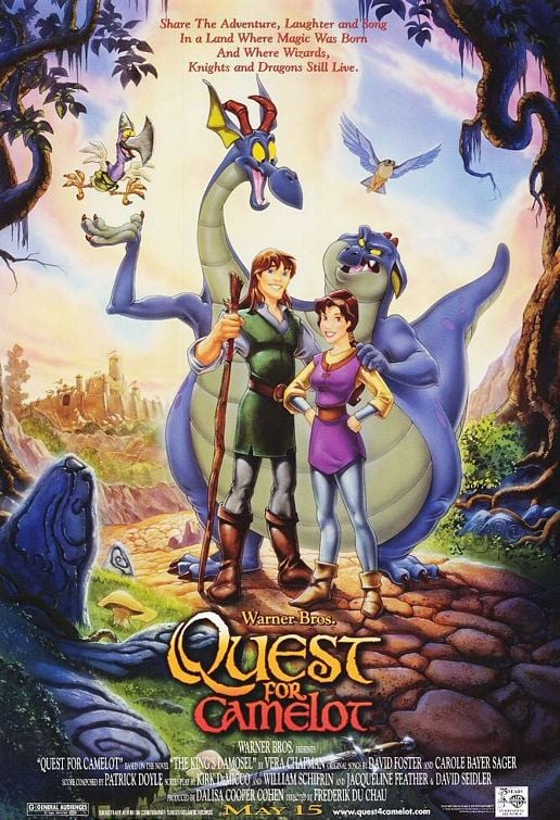 Quest for Camelot - Cover