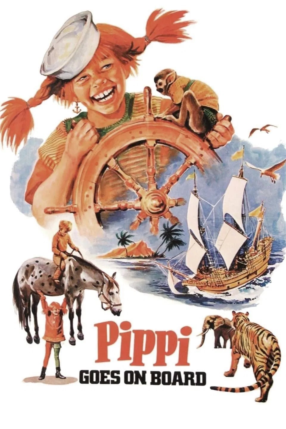 Pippi Goes on Board - Cover