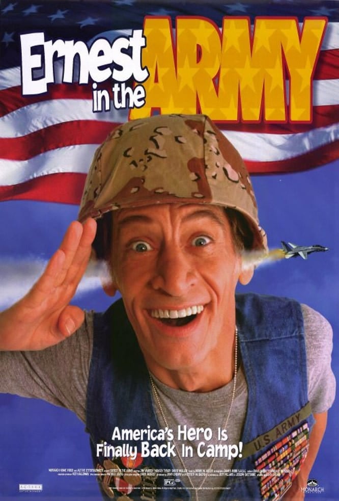 Ernest in the Army - Cover