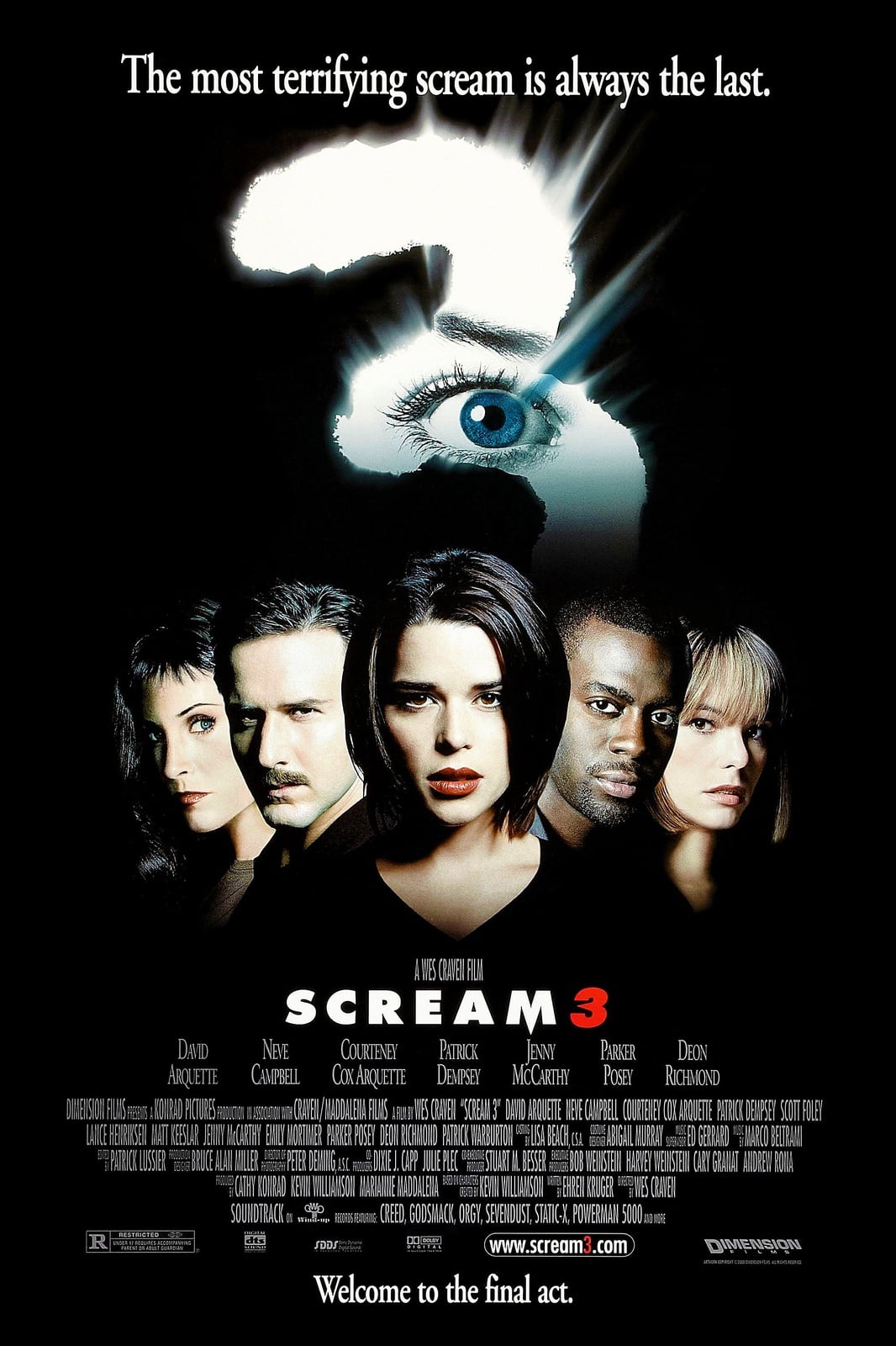 Scream 3 - Cover