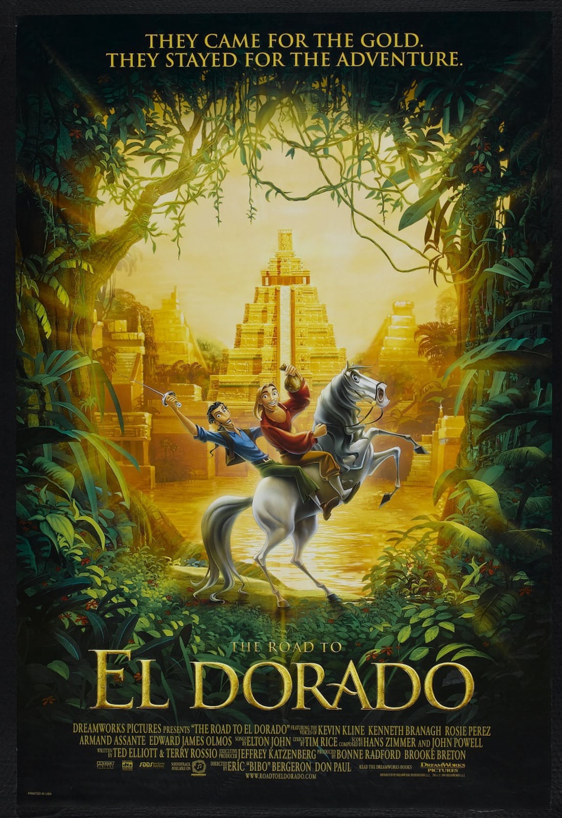 The Road to El Dorado - Cover