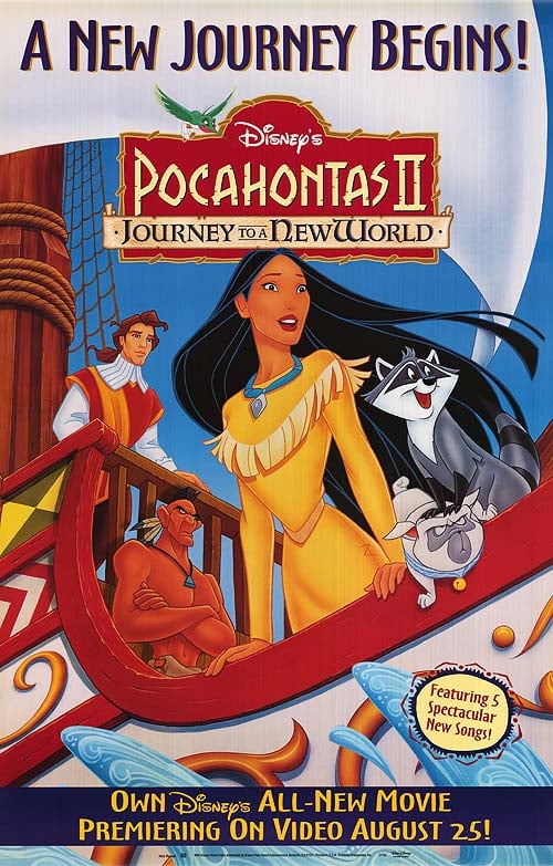 Pocahontas II: Journey to a New World - Cover