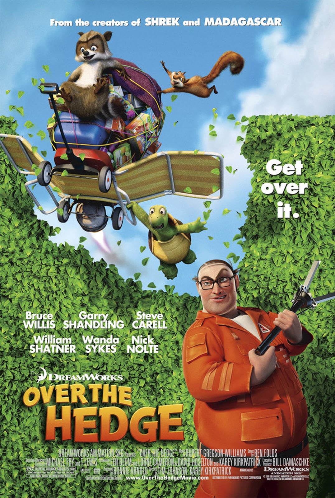 Over the Hedge - Cover