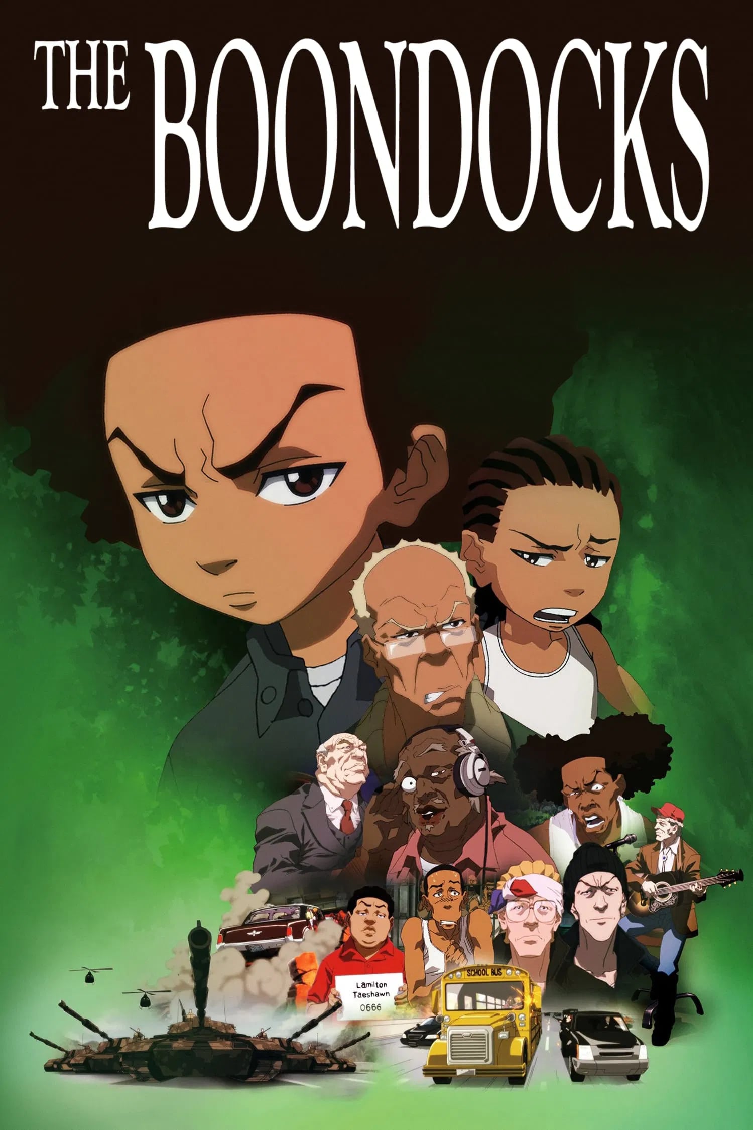 The Boondocks - Cover