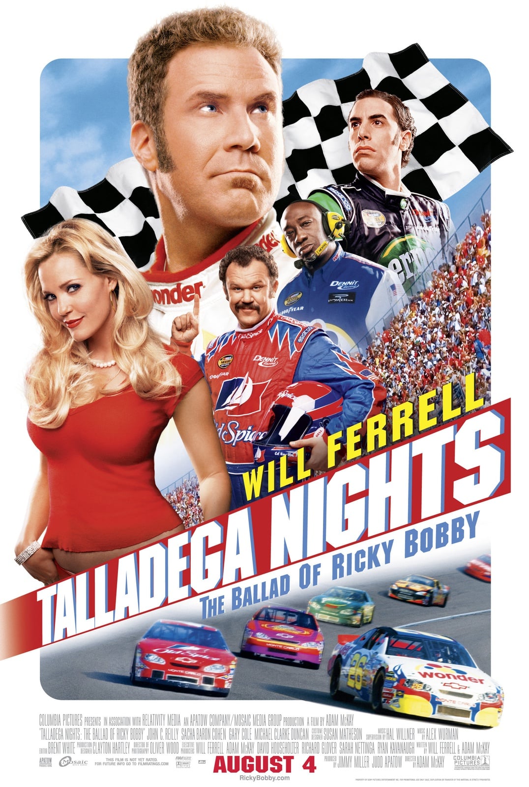 Talladega Nights: The Ballad of Ricky Bobby - Cover