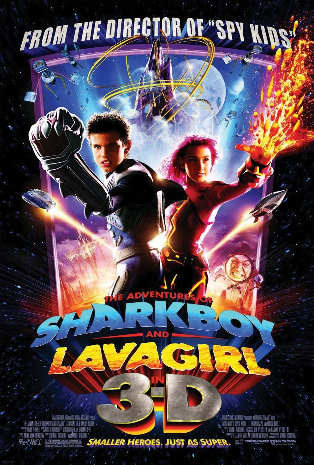 The Adventures of Sharkboy and Lavagirl - Cover