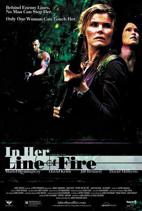 In Her Line of Fire - Cover