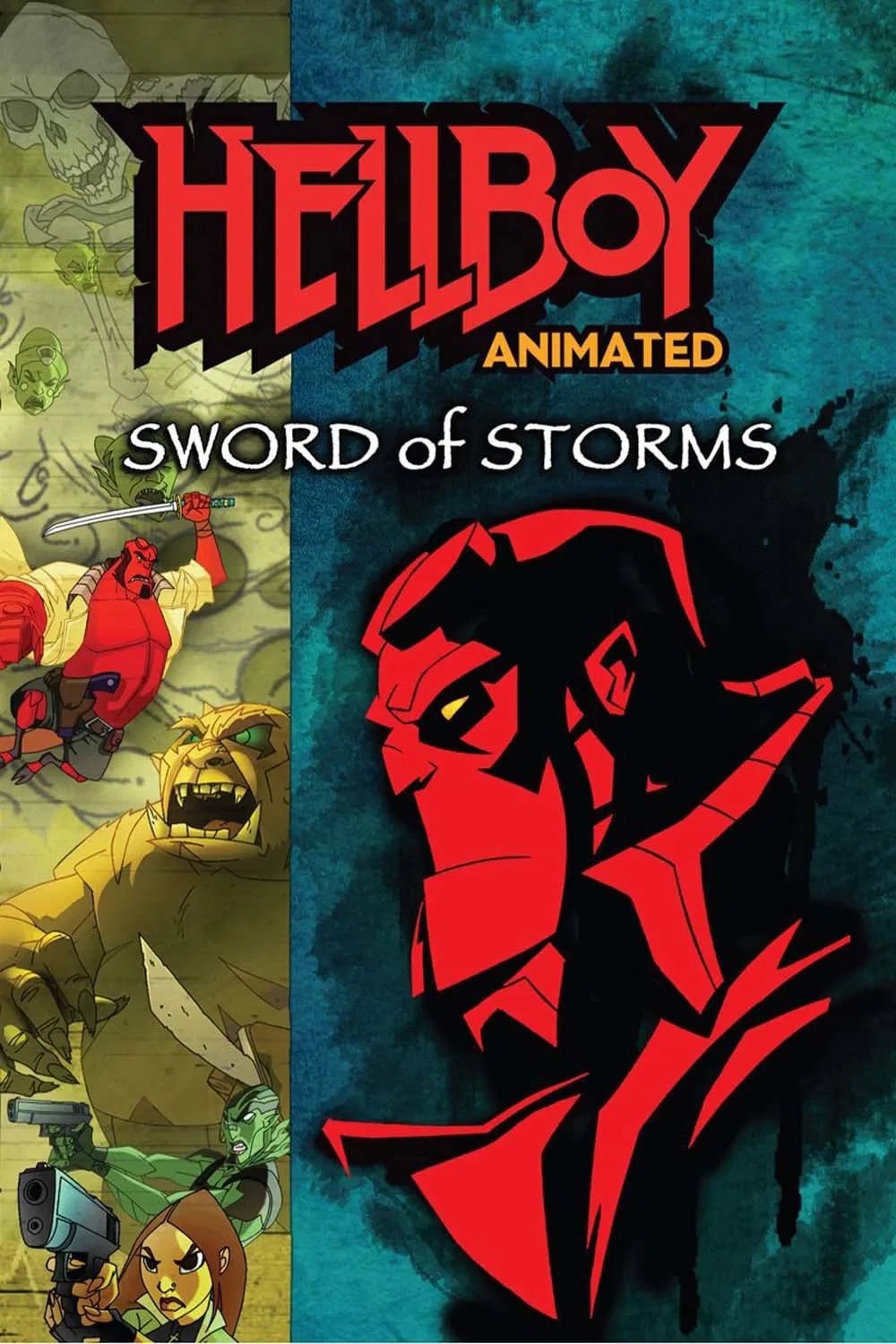 Hellboy Animated: Sword of Storms - Cover