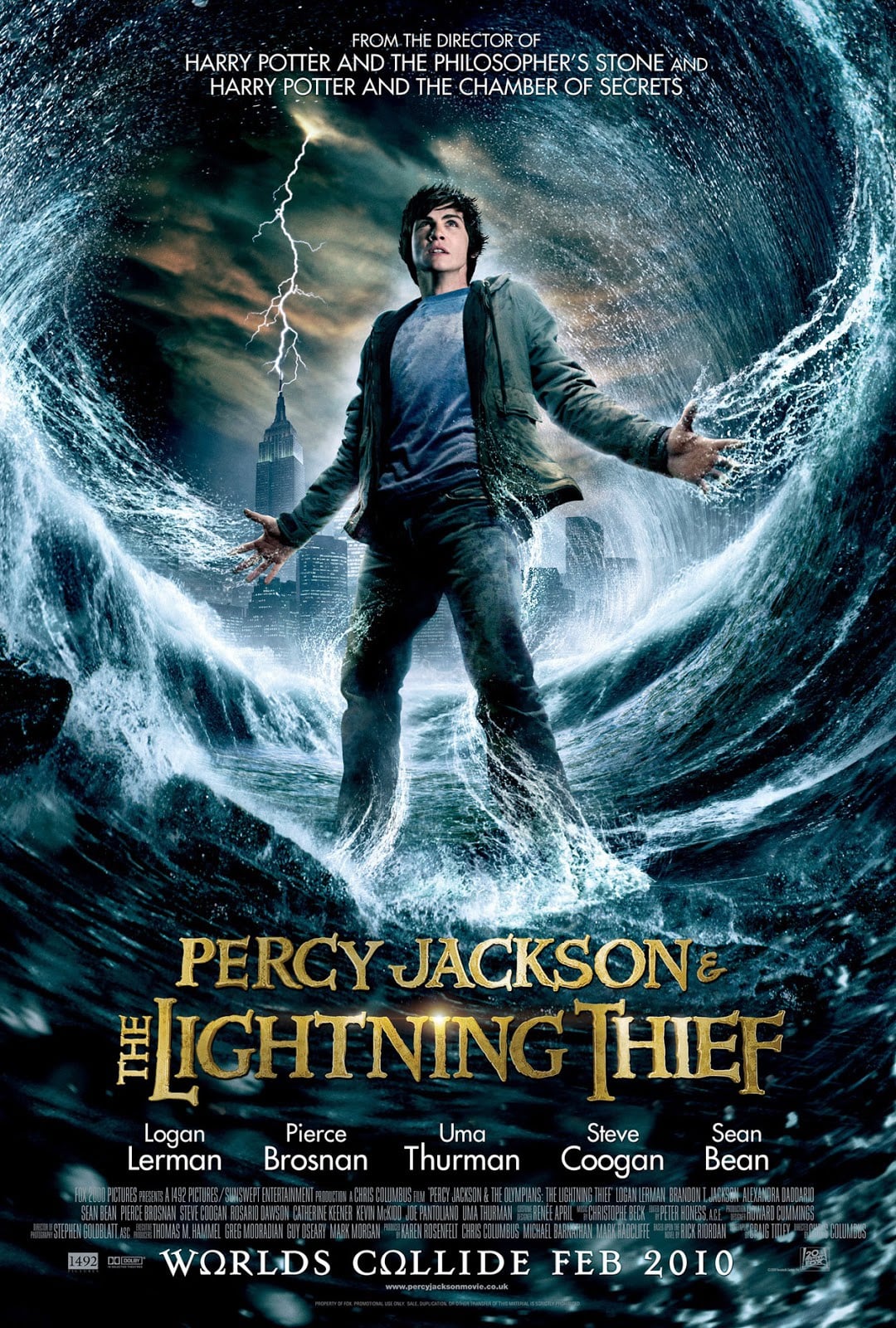 Percy Jackson & the Olympians: The Lightning Thief - Cover