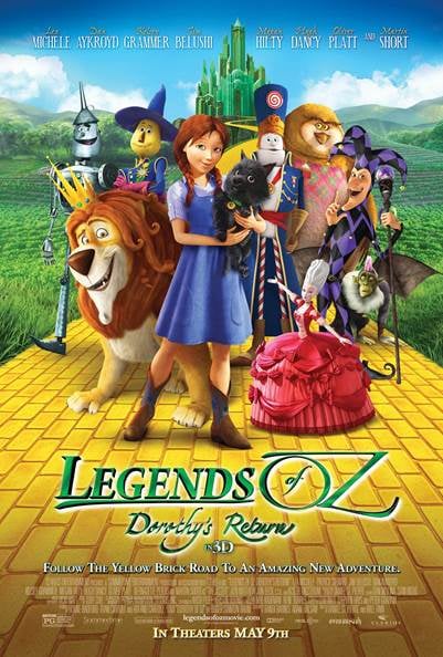 Legends of Oz: Dorothy's Return - Cover