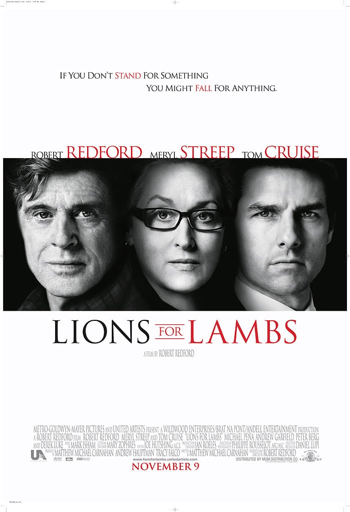 Lions for Lambs - Cover