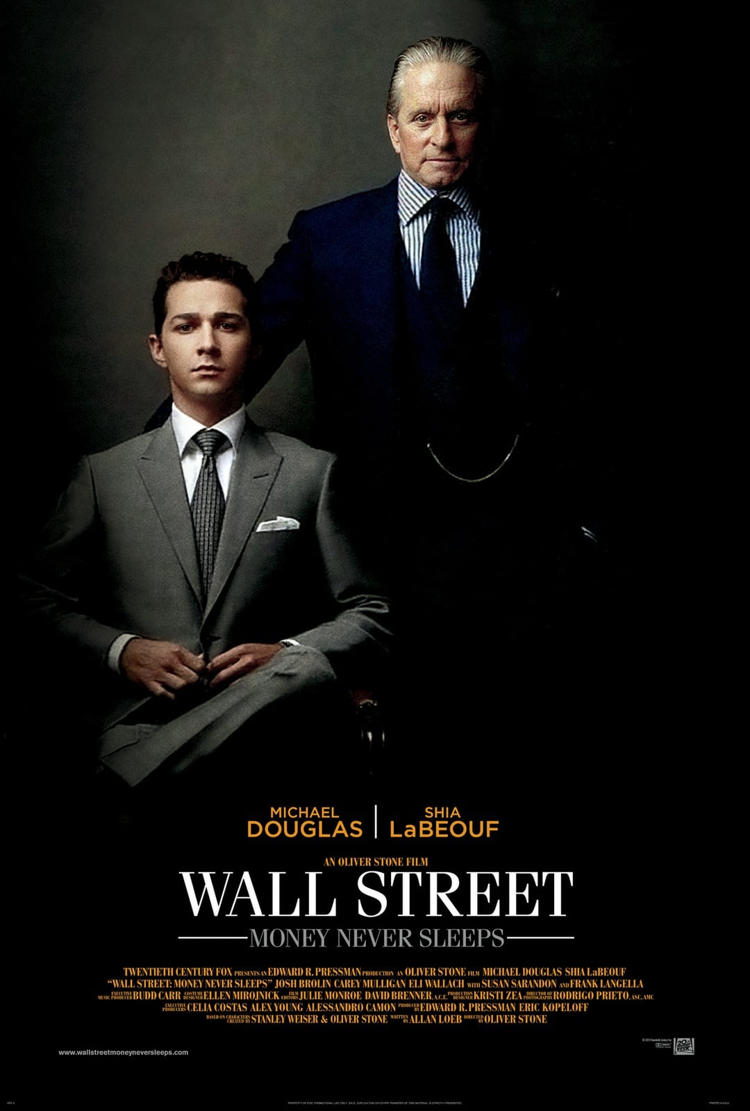 Wall Street: Money Never Sleeps - Cover