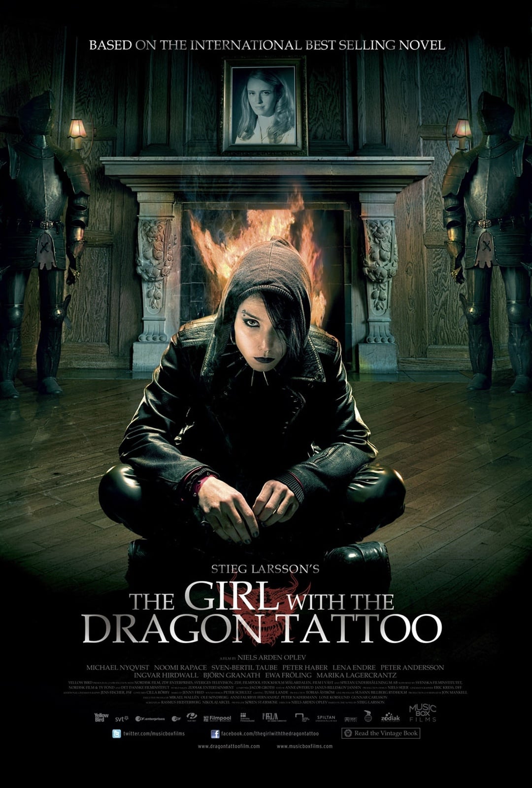 The Girl with the Dragon Tattoo - Cover