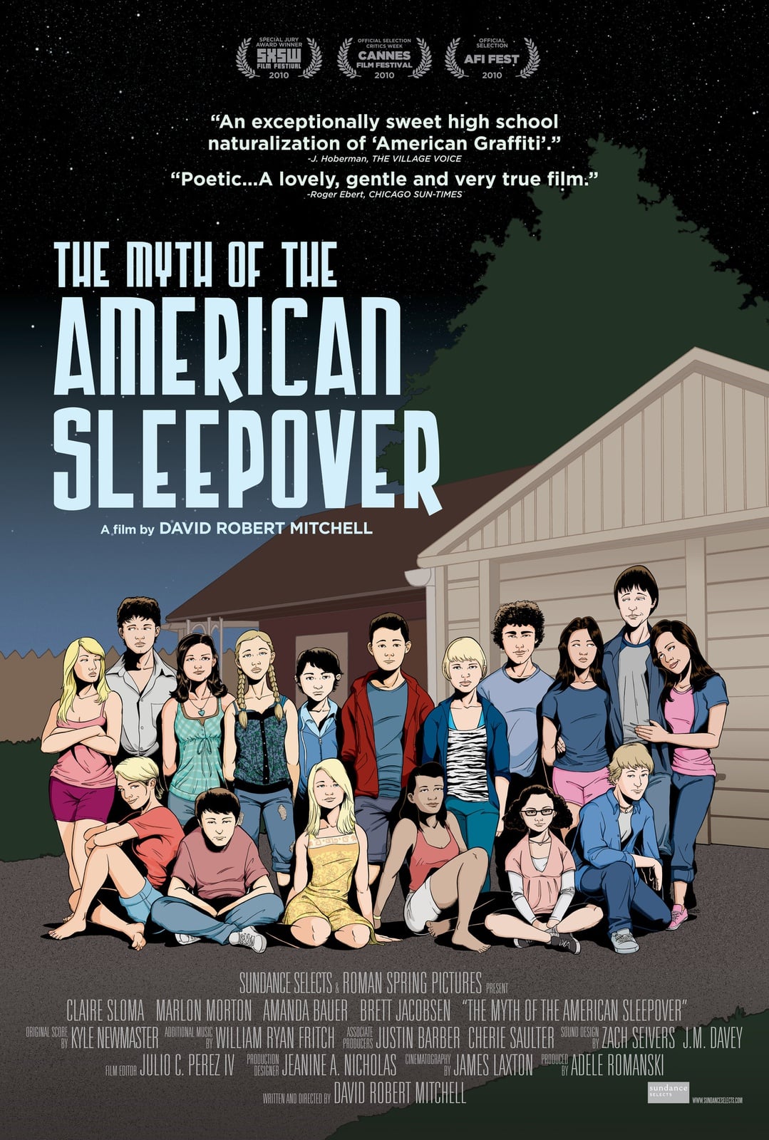The Myth of the American Sleepover - Cover