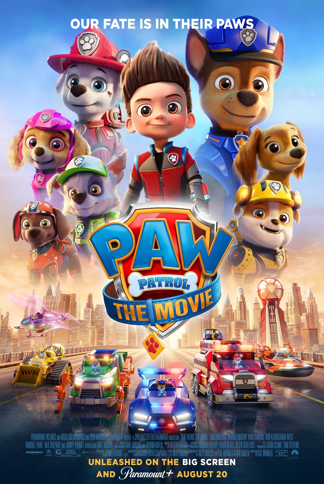 PAW Patrol: The Movie - Cover