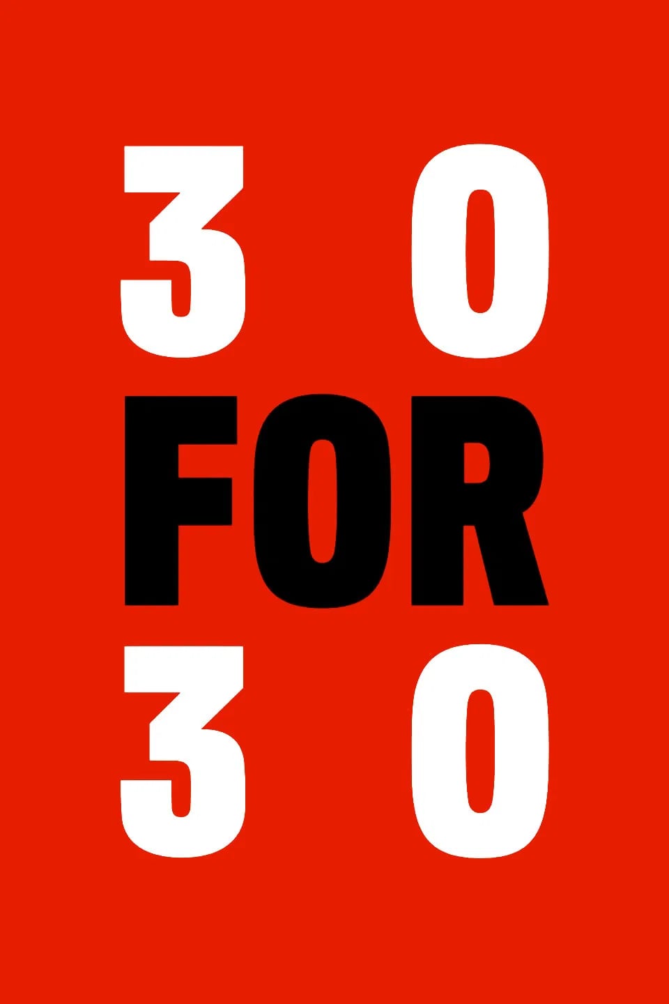 30 for 30 - Cover