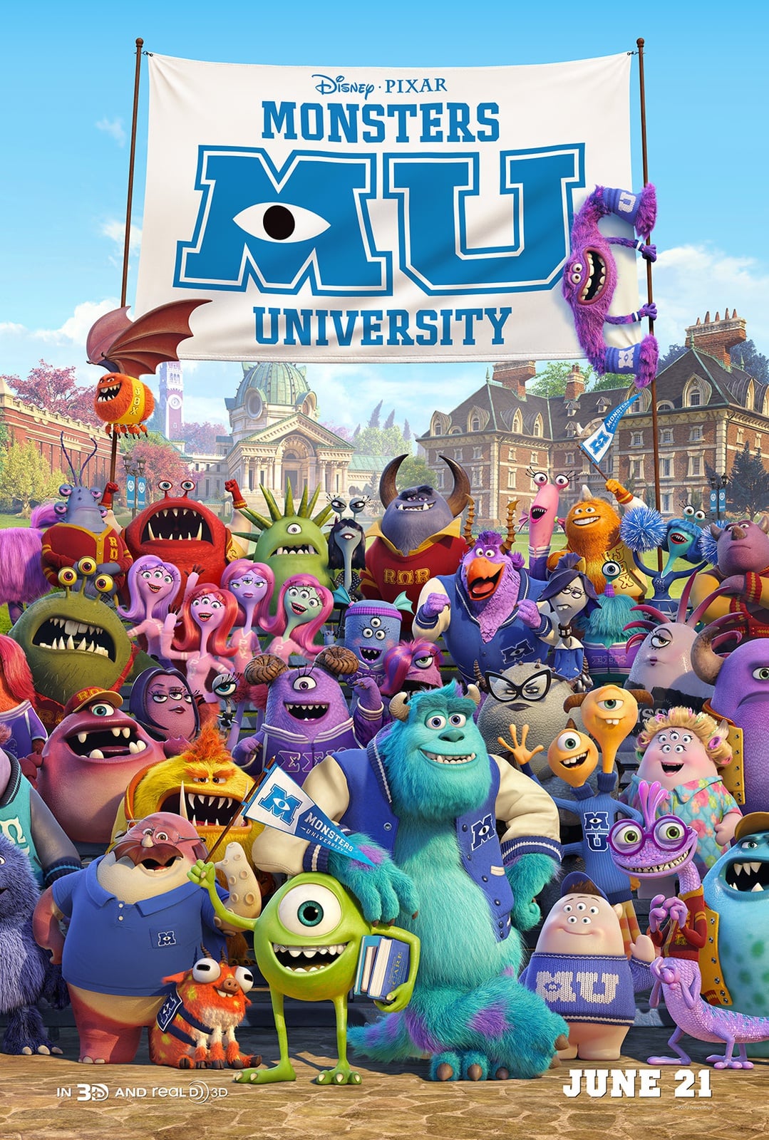 Monsters University - Cover