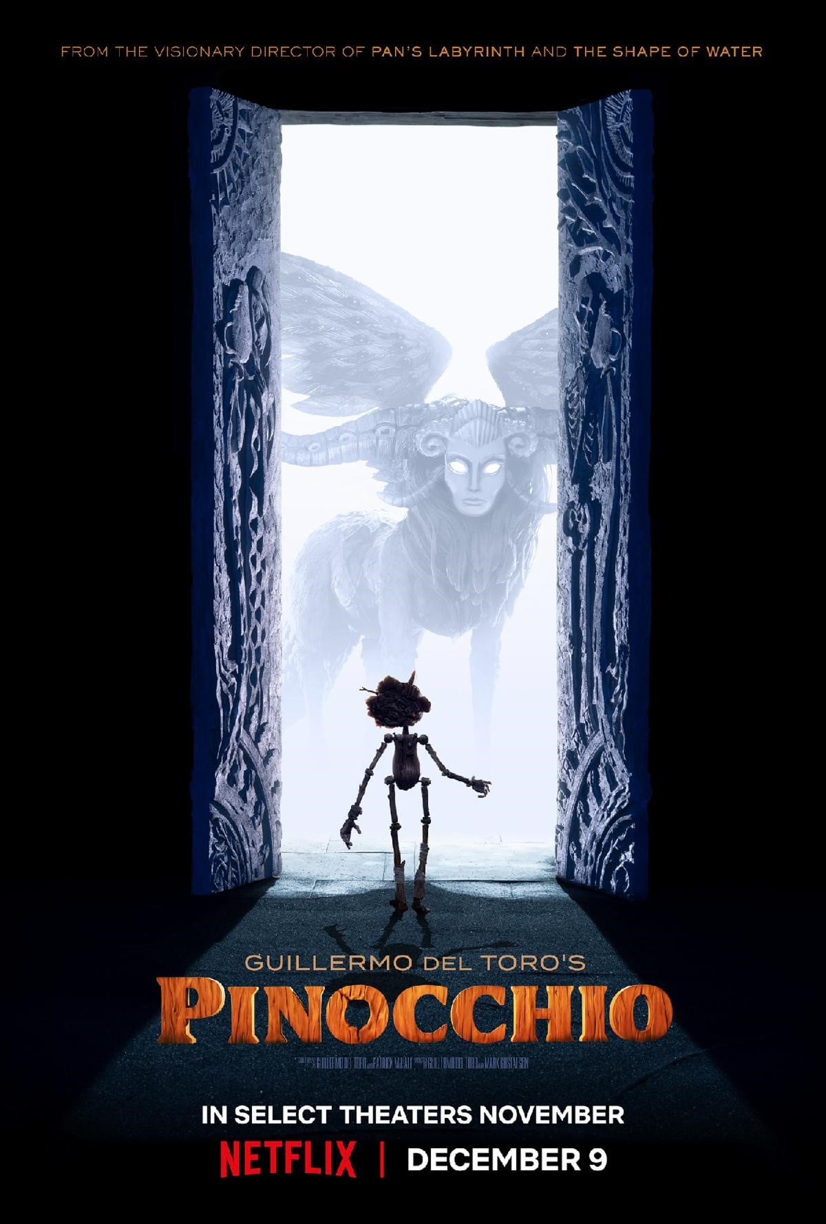 Guillermo del Toro's Pinocchio - Cover