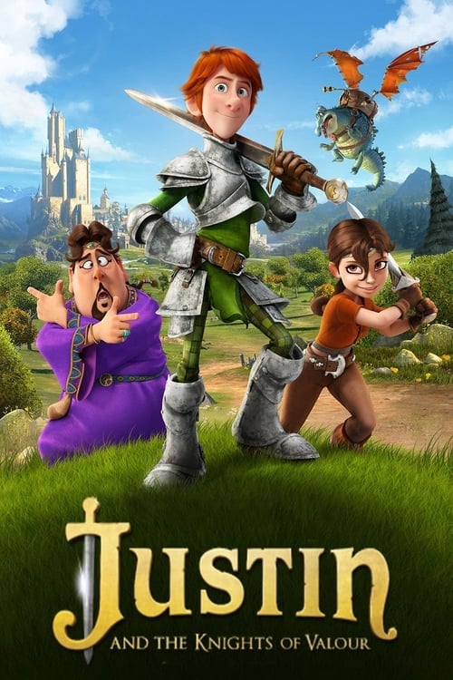 Justin and the Knights of Valour - Cover