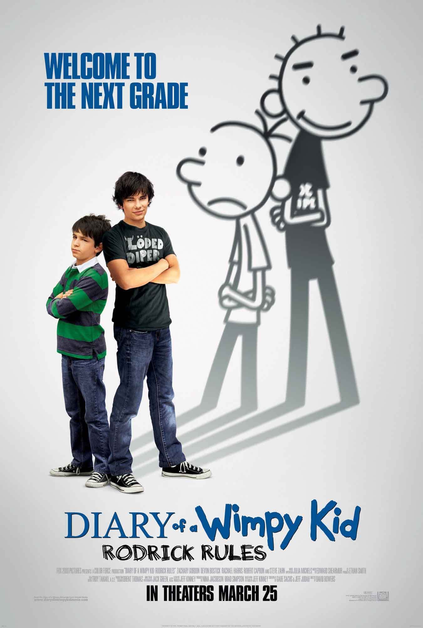 Diary of a Wimpy Kid: Rodrick Rules - Cover