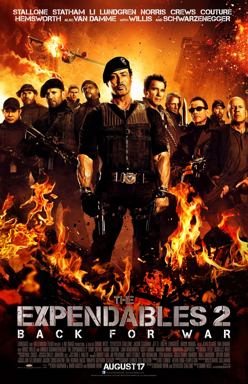 The Expendables 2 - Cover