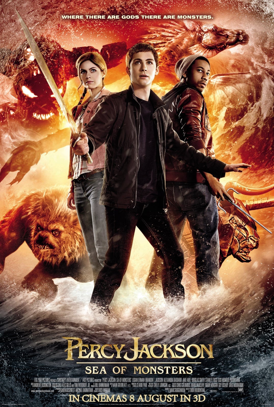 Percy Jackson: Sea of Monsters - Cover