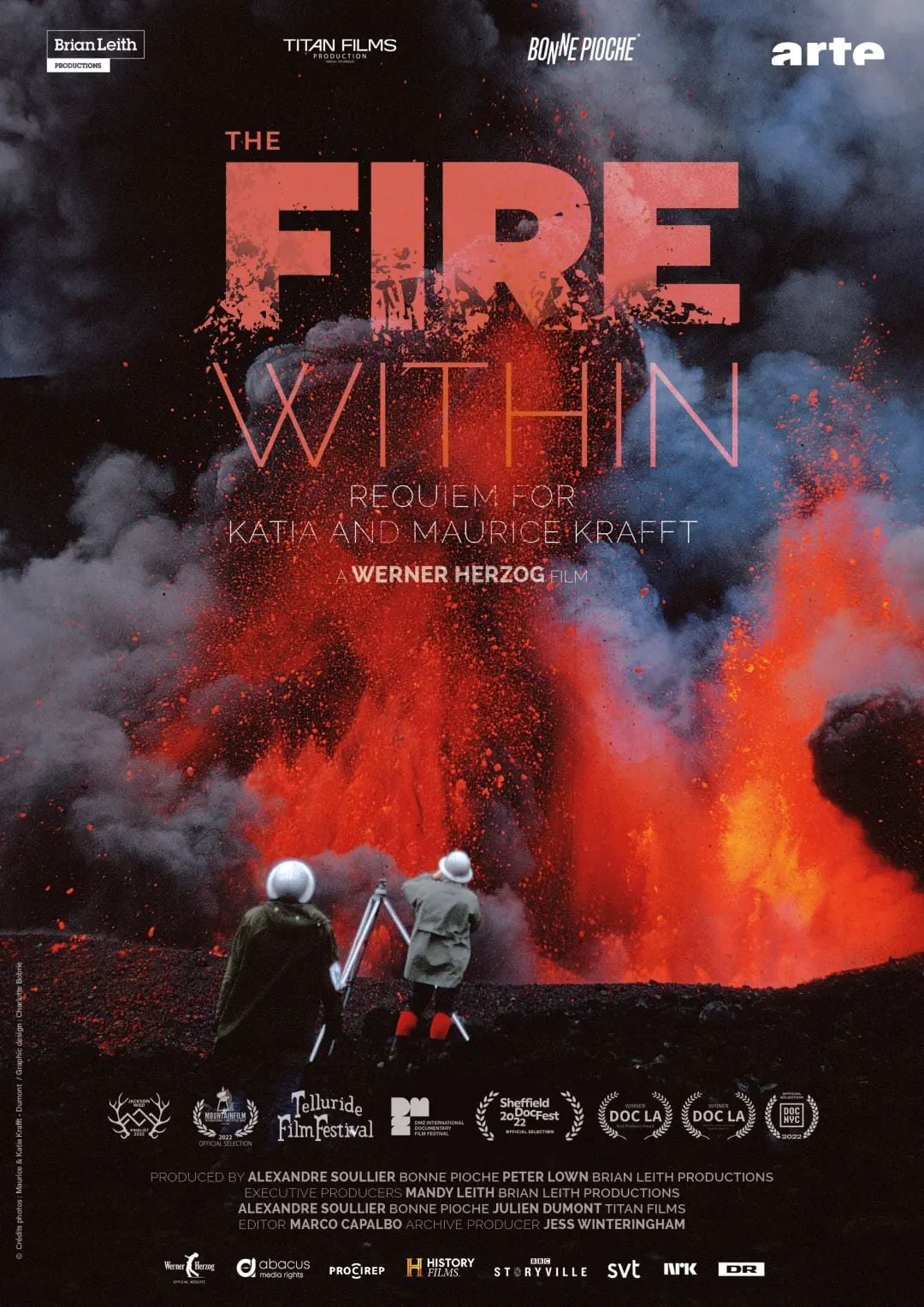 The Fire Within: A Requiem for Katia and Maurice Krafft - Cover
