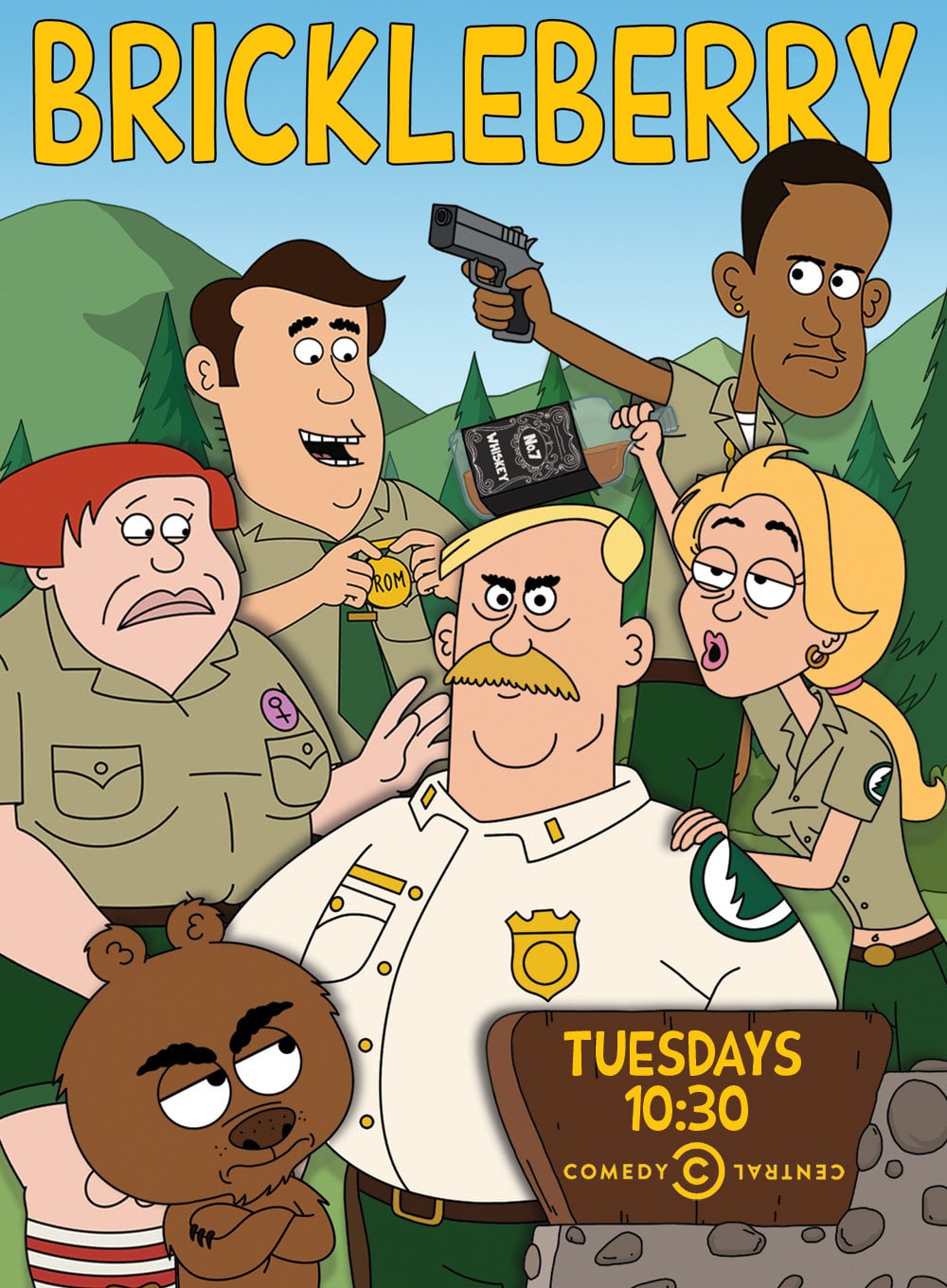 Brickleberry - Cover