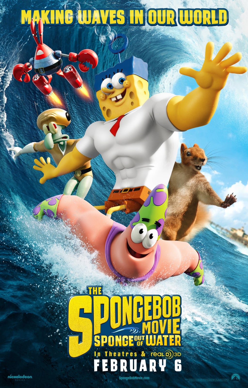 The SpongeBob Movie: Sponge Out of Water - Cover