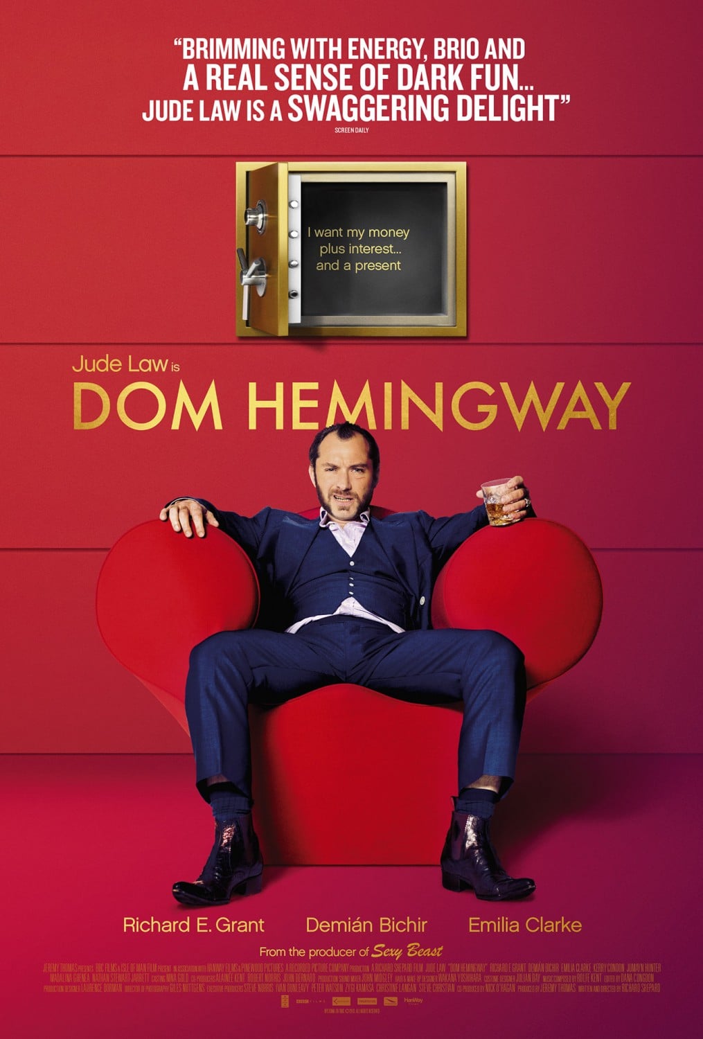 Dom Hemingway - Cover